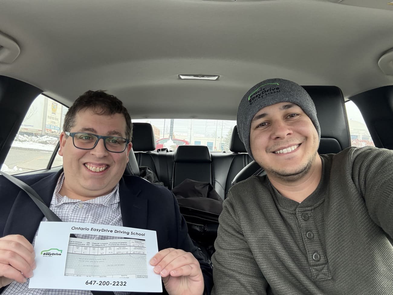 G2 road test in Downsview